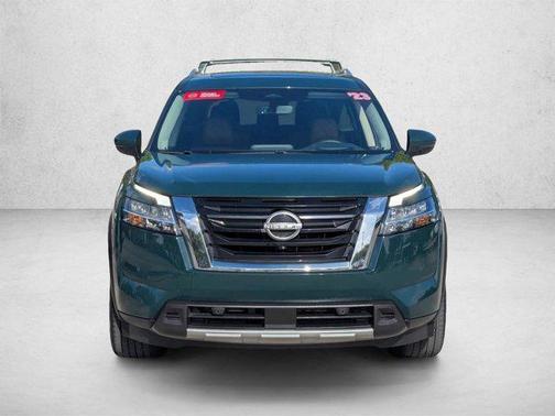 Obsidian Green Pearl 2023 Nissan Pathfinder Platinum 4WD