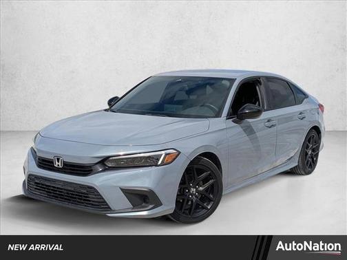 Silver/Gray 2024 Honda Civic Sport