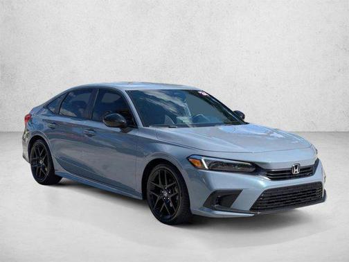 Silver/Gray 2024 Honda Civic Sport