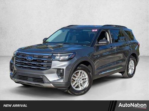 Carbonized Gray Metallic 2025 Ford Explorer Active