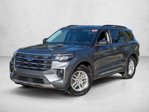 Carbonized Gray Metallic 2025 Ford Explorer Active