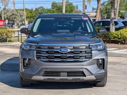Carbonized Gray Metallic 2025 Ford Explorer Active