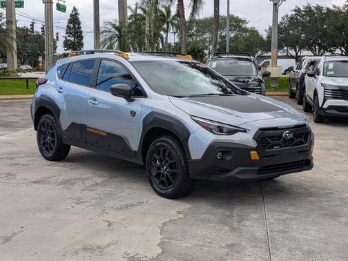 Ice Silver Metallic 2025 Subaru Crosstrek Wilderness
