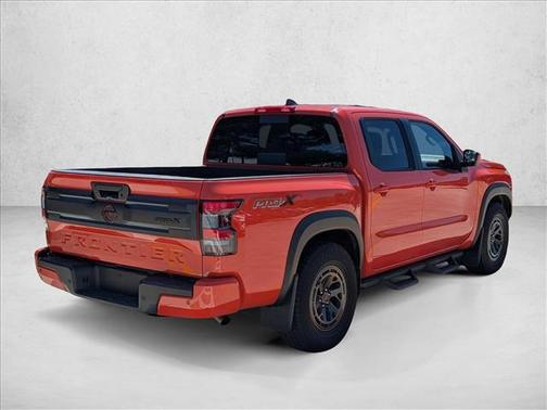 Afterburn Orange 2025 Nissan Frontier PRO-X