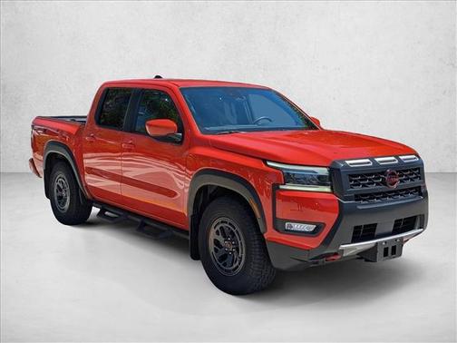 Afterburn Orange 2025 Nissan Frontier PRO-X