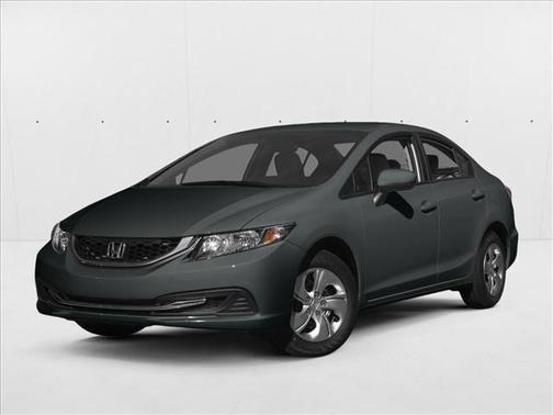 Modern Steel Metallic 2015 Honda Civic LX
