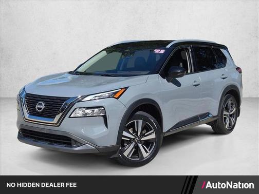 Boulder Gray Pearl/Super Black 2022 Nissan Rogue SL