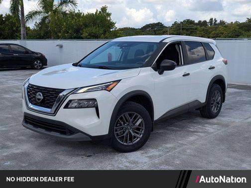 Glacier White 2023 Nissan Rogue S