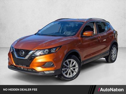 Monarch Orange Metallic 2022 Nissan Rogue Sport SV