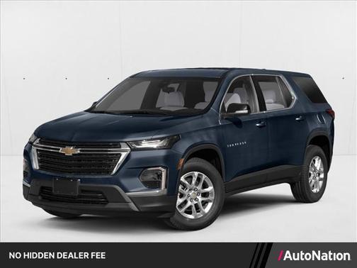 Northsky Blue Metallic 2023 Chevrolet Traverse LS