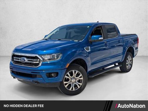 Lightning Blue Metallic 2019 Ford Ranger LARIAT