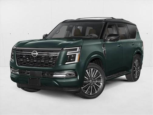Alpine Metallic/Super Black 2026 Nissan Armada Platinum Reserve