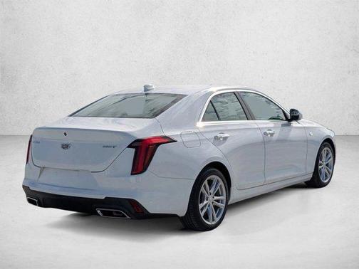 Summit White 2021 Cadillac CT4 Luxury