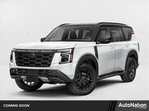Aspen White Tricoat/Super Black 2026 Nissan Armada PRO-4X