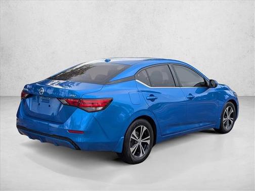 Electric Blue Metallic 2022 Nissan Sentra SV