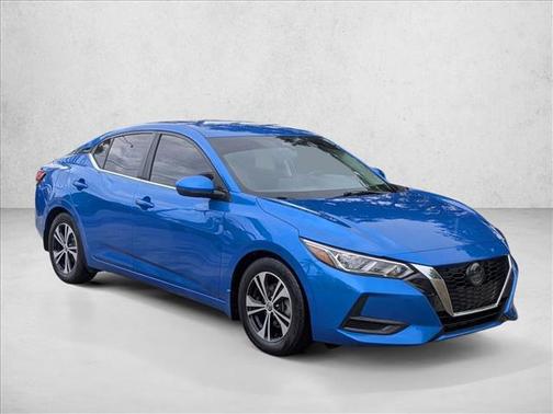 Electric Blue Metallic 2022 Nissan Sentra SV
