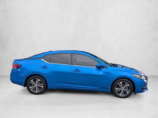 Electric Blue Metallic 2022 Nissan Sentra SV