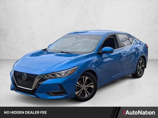 Electric Blue Metallic 2022 Nissan Sentra SV