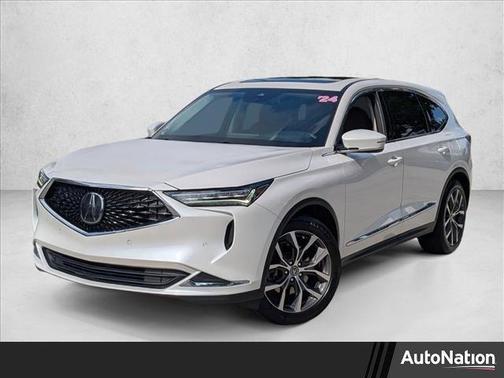 Platinum White Pea 2024 Acura MDX Technology Package