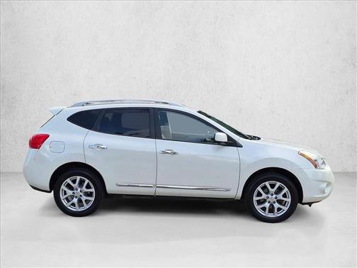 Pearl White 2012 Nissan Rogue SV w/SL Pkg