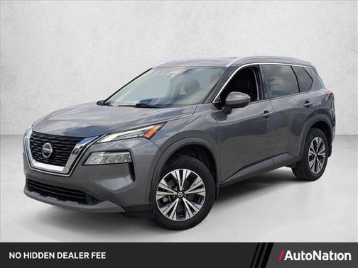Gun Metallic 2021 Nissan Rogue SV