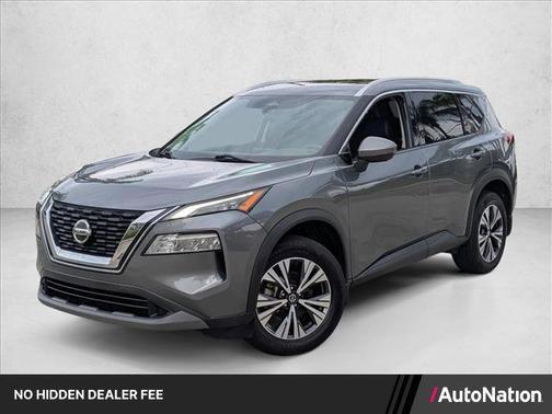 Gun Metallic 2021 Nissan Rogue SV