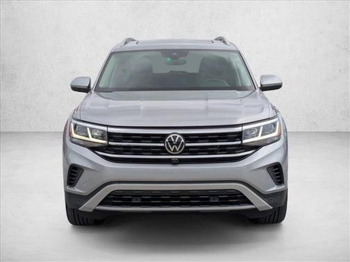 Pyrite Silver Metallic 2021 Volkswagen Atlas 3.6L SEL Premium