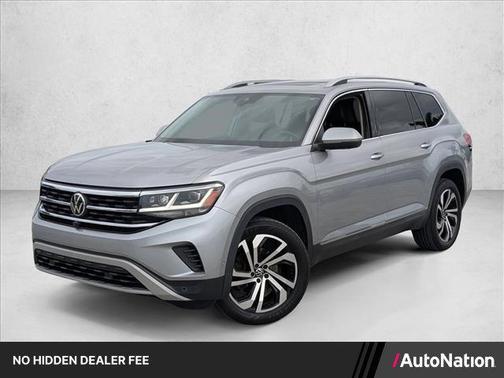 Pyrite Silver Metallic 2021 Volkswagen Atlas 3.6L SEL Premium