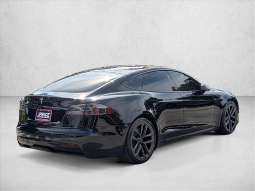 Solid Black 2022 Tesla Model S Dual Motor All-Wheel Drive