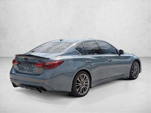Slate Gray 2021 INFINITI Q50 3.0t RED SPORT 400