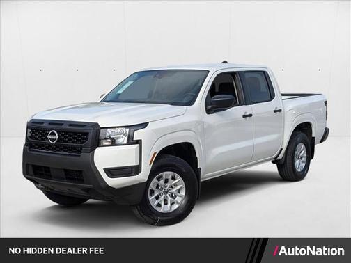 Glacier White 2025 Nissan Frontier S