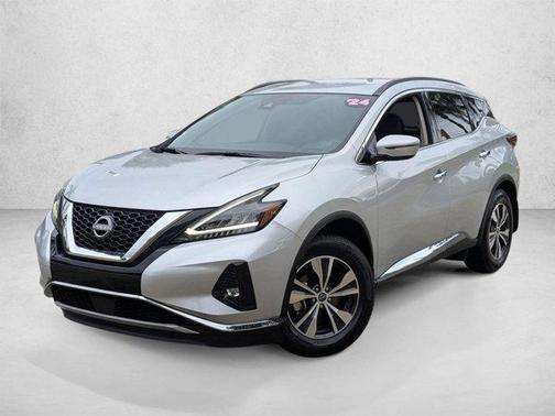 Brilliant Silver Metallic 2024 Nissan Murano SV FWD