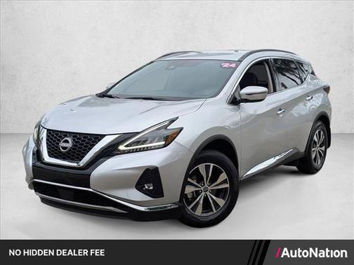 Brilliant Silver Metallic 2024 Nissan Murano SV FWD