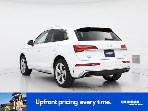 White 2022 Audi Q5 S-Line Premium Plus