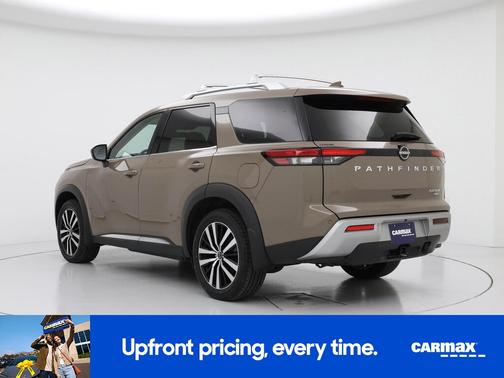 Tan 2023 Nissan Pathfinder Platinum