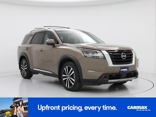 Tan 2023 Nissan Pathfinder Platinum