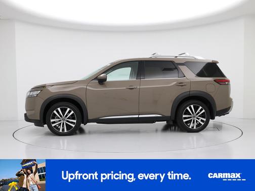 Tan 2023 Nissan Pathfinder Platinum