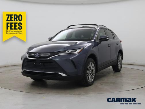 Blue 2022 Toyota Venza XLE