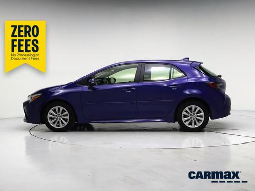 Blue 2023 Toyota Corolla Hatchback SE