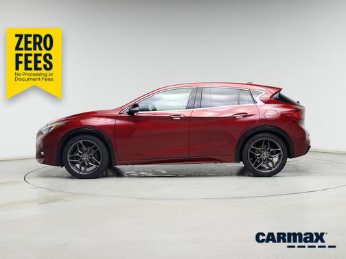 Burgundy 2017 INFINITI QX30 Sport