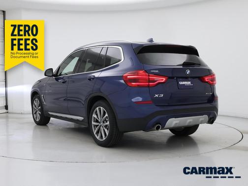 Blue 2019 BMW X3 XDrive30i