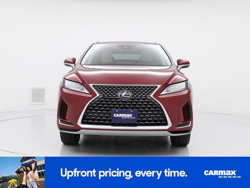 Red 2021 Lexus RX 450h