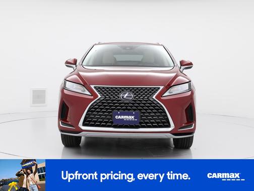 Red 2021 Lexus RX 450h