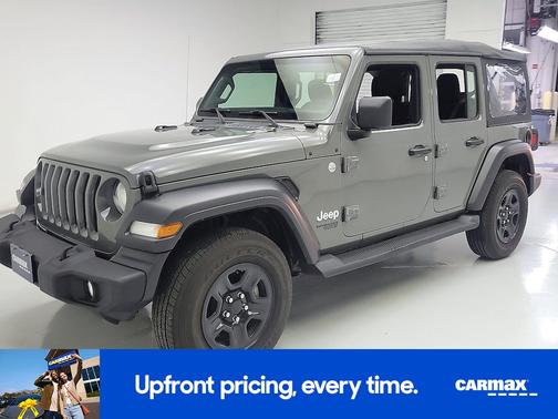 Gray 2021 Jeep Wrangler Unlimited Sport
