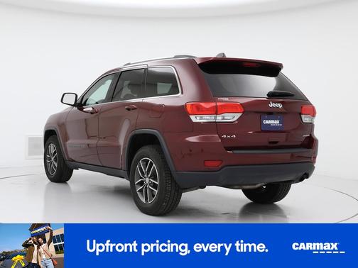 Burgundy 2018 Jeep Grand Cherokee Laredo E