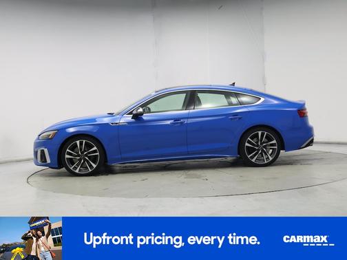 Blue 2021 Audi S5 Premium
