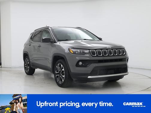 Gray 2022 Jeep Compass Limited