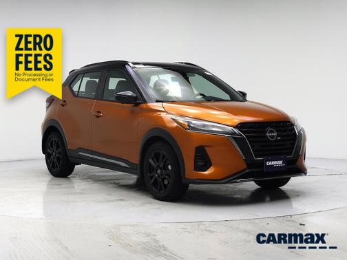Orange 2023 Nissan Kicks SR