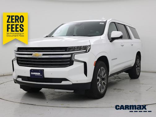 White 2023 Chevrolet Suburban LT