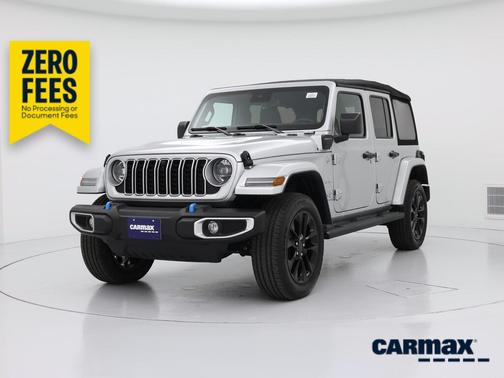 Silver 2024 Jeep Wrangler 4xe Sahara